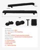 Roof Rack Pads for Crossbar 176lbs Load Capacity for Kayak Canoe Surfboard