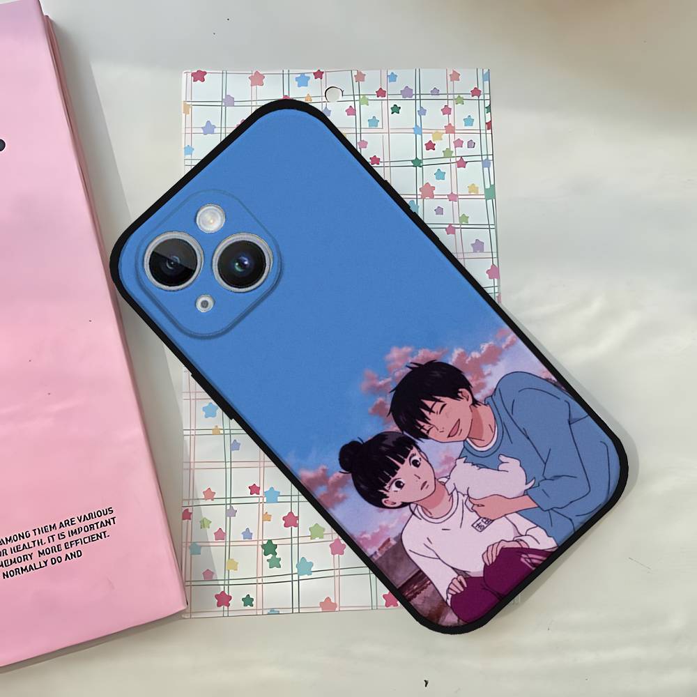 K-Kimi Ni T-Todoke Sawako Phone Case For IPhone 1716 15 14 13 Pro Max 11 12 Mini X Xs XR Black Silicone Cover
