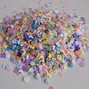 Hot Selling 500g Valentine's Day Hot Clay Slices Lovely Heart Bat Flowers Sequins Polymer Clay Sprinkles for Nail Art Supplier