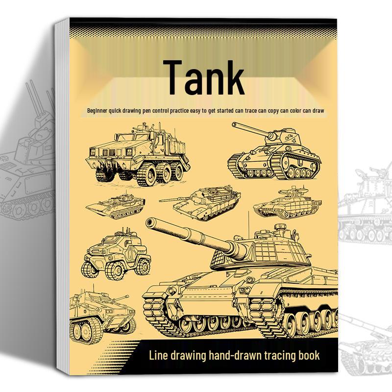 Ancient Style Q Version Battleship & Mecha Manga Drawing Book for Kids: Tracing and Coloring Practice