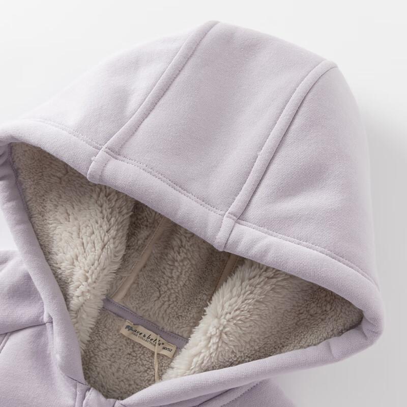 DavidBella Kids' Fleece-Lined Hooded Top
