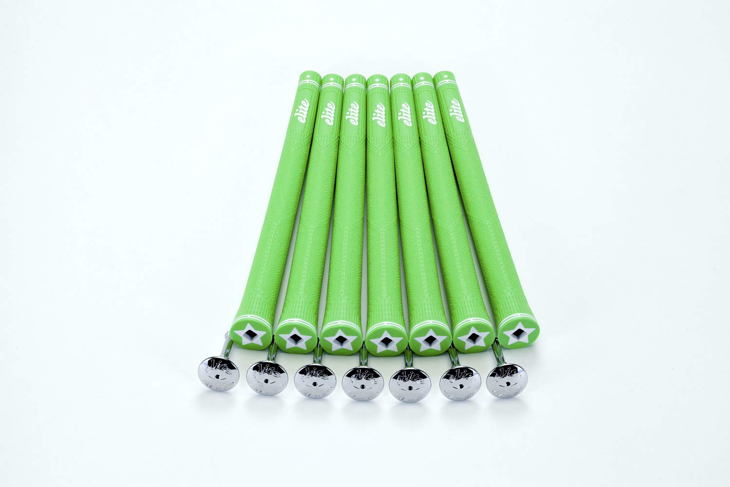 

elitegrips Гольф Грипсы C48 набор Сигнальный Зеленый Без задней линии 7 штук