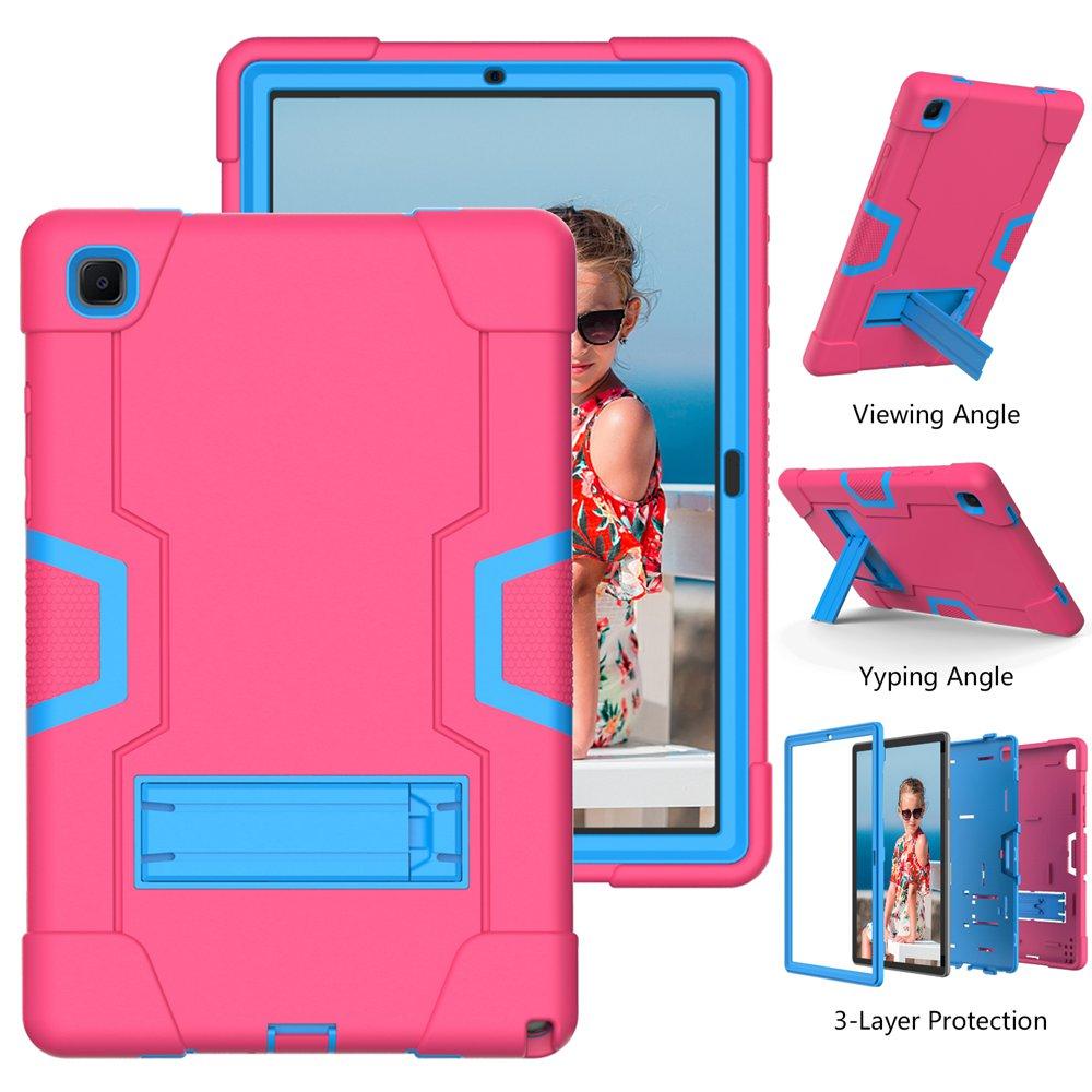 For Samsung Galaxy Tab A7 10.4 inch SM-T500 T505 case silicone+PC Shockproof Stand Tablet Cover for Samsung SM-T503 T509 10.4"