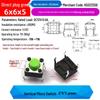 4-Pin Vertical Micro Touch Button Switch for Induction Cooker, 6x6x5mm SMD