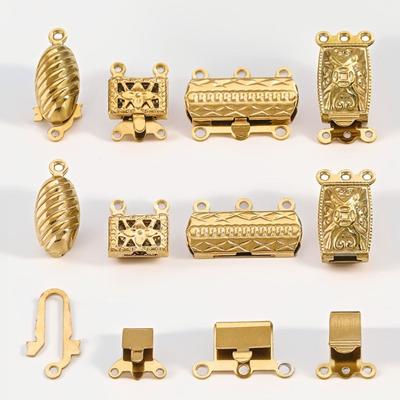 Multi-strand Snap Stainless Steel Jewelry Accessories Diy Handmade Jewelry Accessories Bracelet Necklace Connecting Buckle