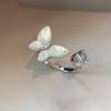 Zircon Butterfly Animal Ring For Women Fashion Jewelry Accessory