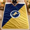 Flannel BlanketMillwall Football Warm Soft Throw Blanket for Indoor Sofa Bed Living Room Use
