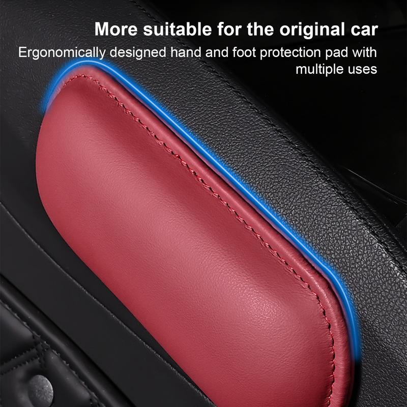 Car Door Elbow Rest Pad Support Elbow Cushion for SUV Door Leather Car Elbow Rest Pillow Car Door Armrest Pad for Travel Car RV