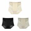 High Waist Slimming Shapewear Lace Flower Body Shaping Underpants Tummy Control Underwear  Ladies