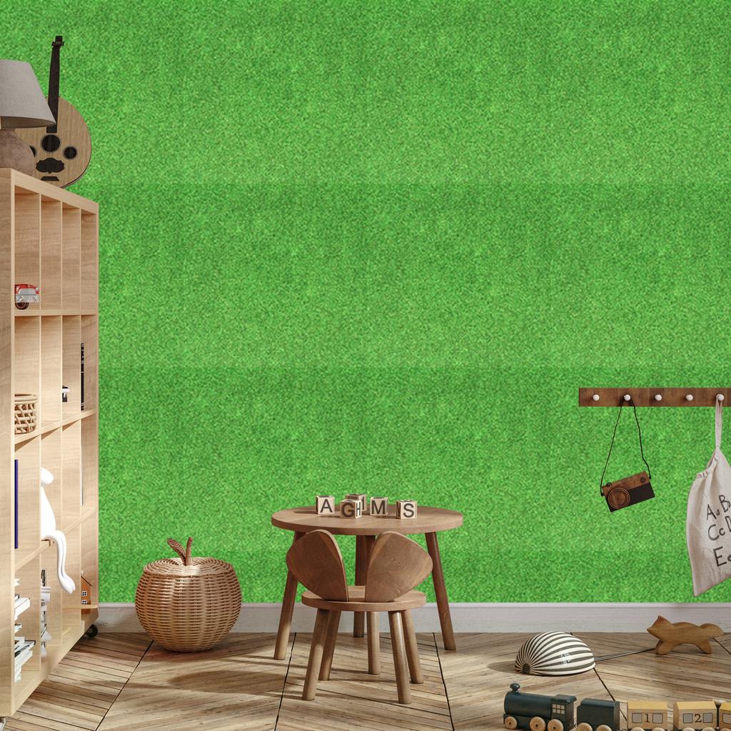 Glitter green wallpaper, green background for living room and bedroom 50x1000