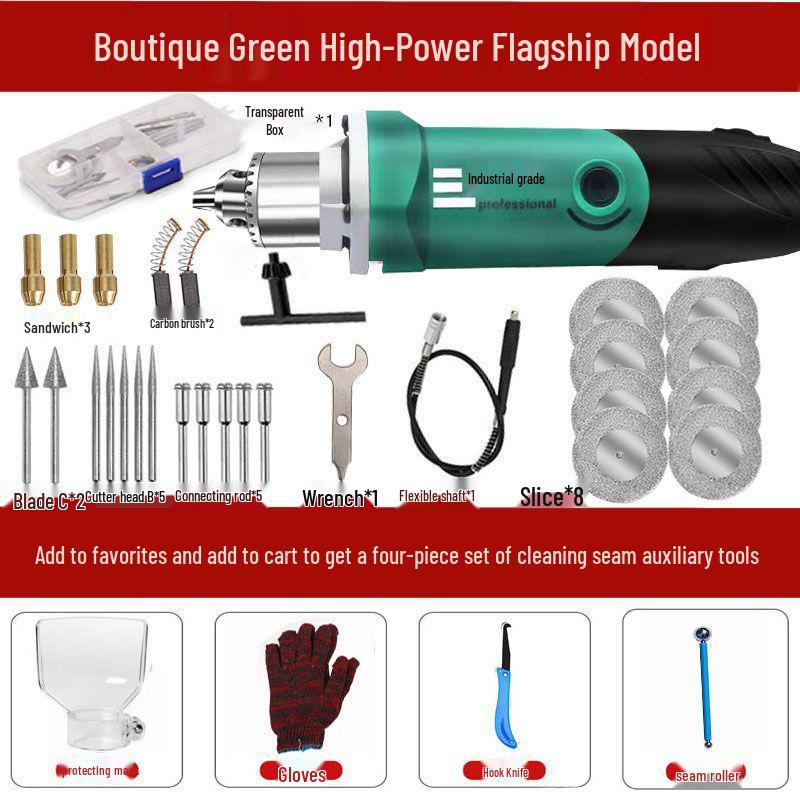 Electric Caulk and Tile Seam Cleaning & Cutting Tool