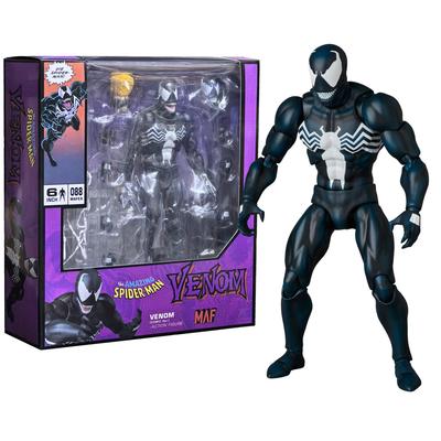 Mafex 088 Venom Action Figure Spider-Man Venom Comic Ver Carnage Venom Change Fa Statue Joint Movable Collection Model Toys