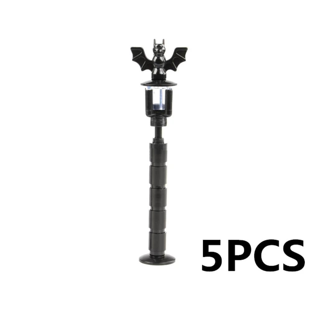 Halloween Scéna Stavebnice Postava MOC Hřbitov Náhrobek Had Myš Dýně Auto Netopýr Pouliční lampa Svíčka Cihla Hračka Dárek K023