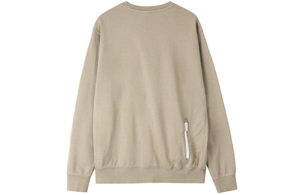 Nike Sweatshirts Men's Moon Fossil Gray Crew Neck Moderate Other DD4665-087