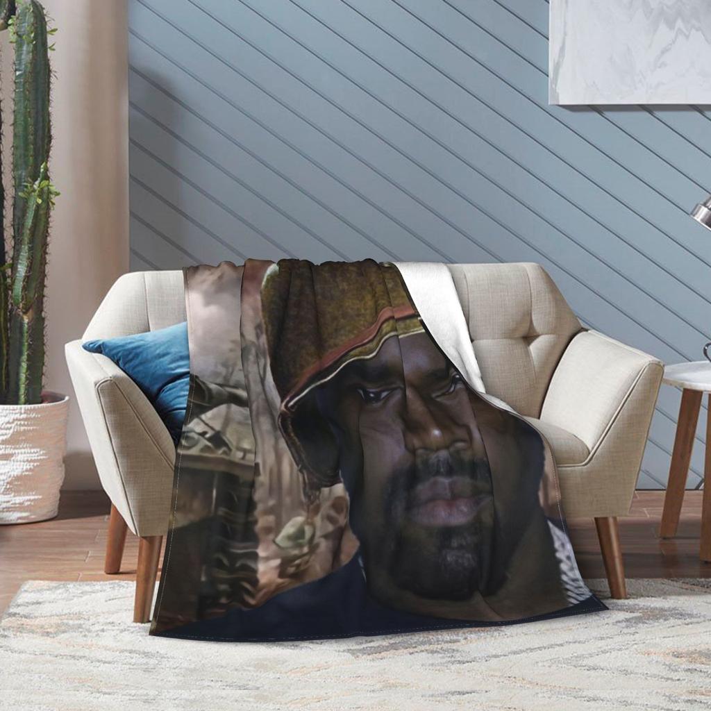 K-kanyes W-wests Funny Meme Throw Blanket for Couch Cozy Plush Blanket 50x60 Inches Multiple Sizes Bedspread for All Seasons