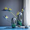 Artificial Flowers Bird of Paradise Hawaiian Tropical Flowers Strelitzia Green Plant for Home Garden Decoration Office Verandah