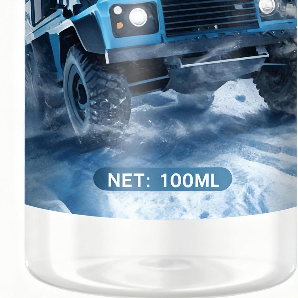 100ml Car Windshield Deicer Spray Instant Anti Fog & De-icer Antifreeze Ice Spray for Cleaning Auto Winter Window Key