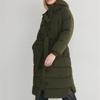European Foreign Trade Pure Yuan Single Fidelity Official Website New Style Belt Pocket Winter Thick Warm Long Down Coat