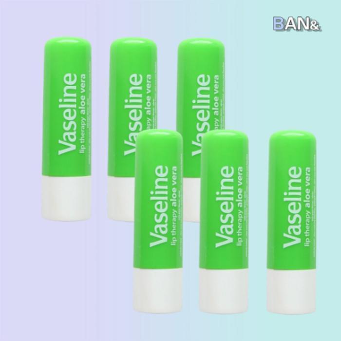 Vaseline Lip Therapy Stick Ala 6-Pack Lip Balm Lip Care (30430337) 6 aloe vera leaves