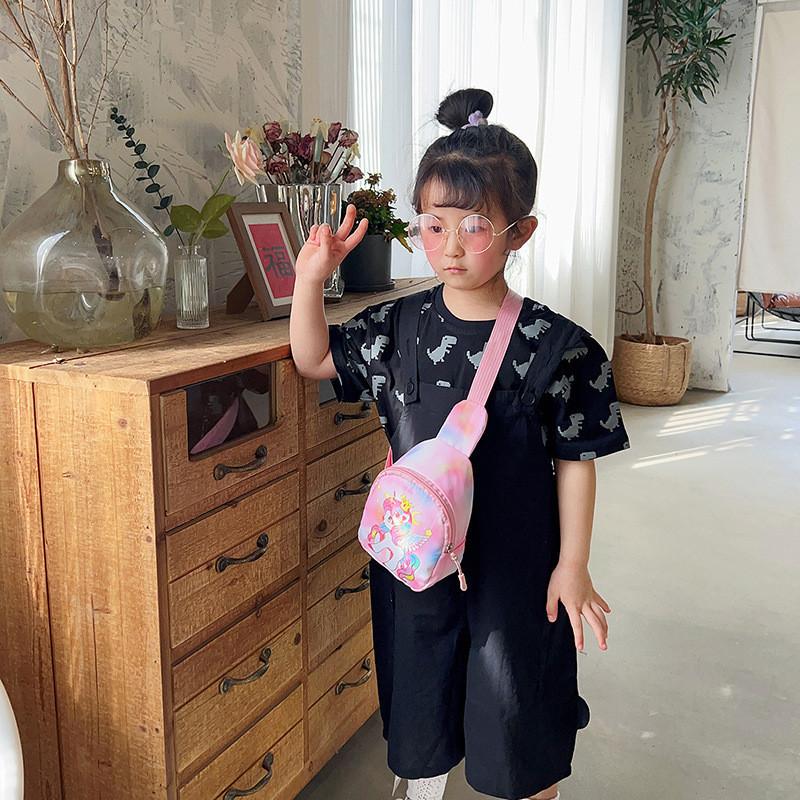 Chic Unicorn And Mermaid Crossbody Bag With Durable Nylon For Daily Use