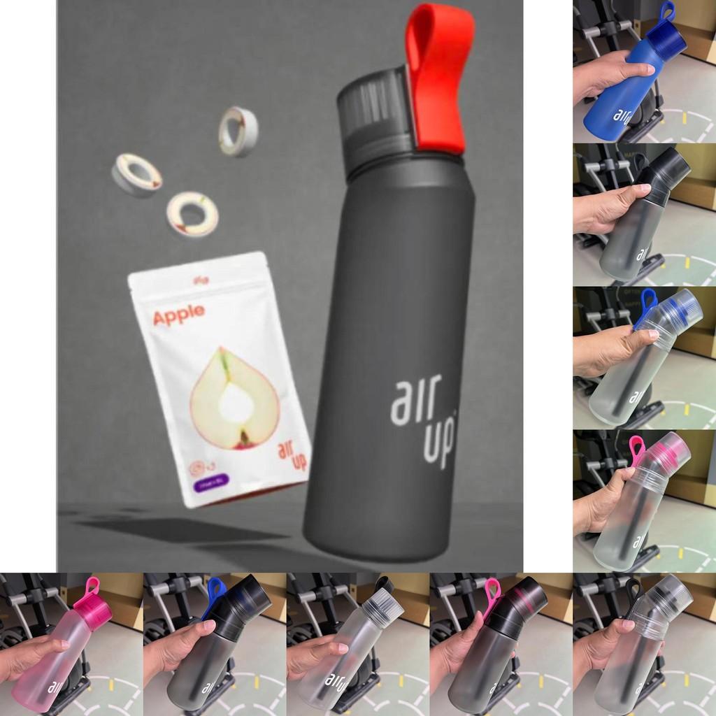 Water Bottle With Large Capacity And 3 Flavor Pods For Fitness And Outdoor Use