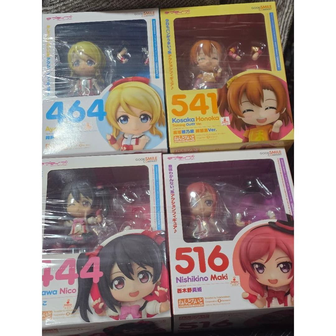Used Nendoroid Love Live Figure Set of 4 Current Item