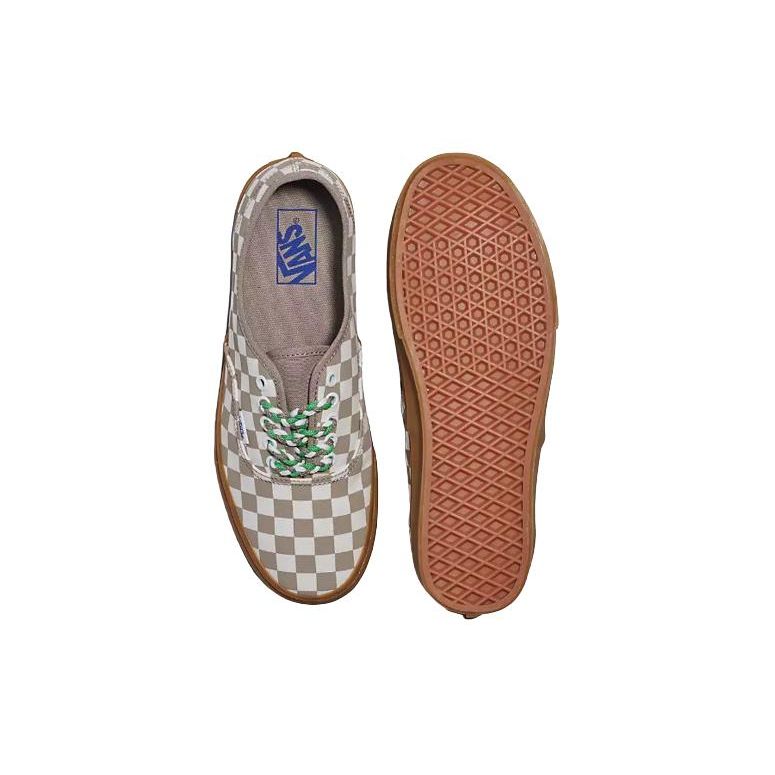 Vans Authentic Checkerboard - Moon Rock Gum Unisex Sneakers Grey White VN0009PVCH8