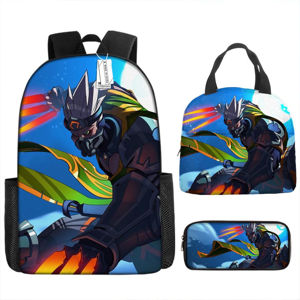 

2023 Новый мультфильм аниме студенческая ручка сумка сумка для обеда детский рюкзак