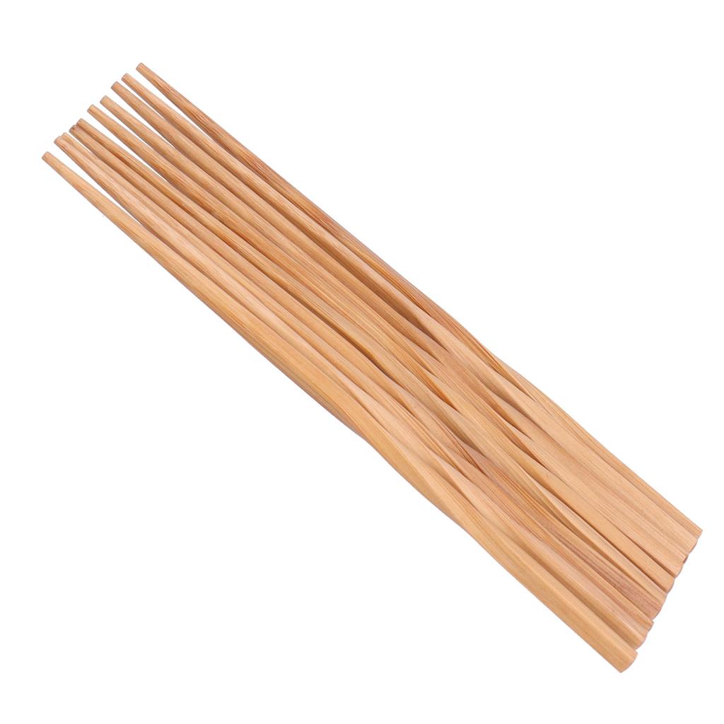 5Pairs Bamboo Twist Chopsticks Originality Environmentally Chopsticks Set for Home Restaurant