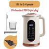 110V Multifunktionale Sojamilchmaschine & Entsafter, Babynahrungsmaschine, Wandbrechend, US/EU-Standard