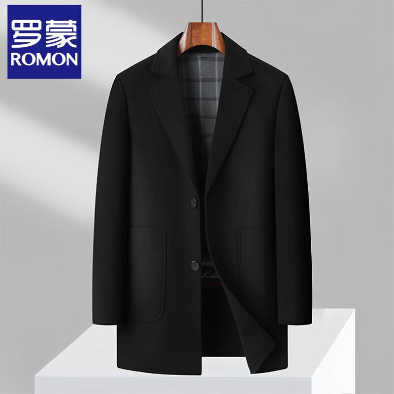 ROMON Мужское полудлинное шерстяное тренчкот M