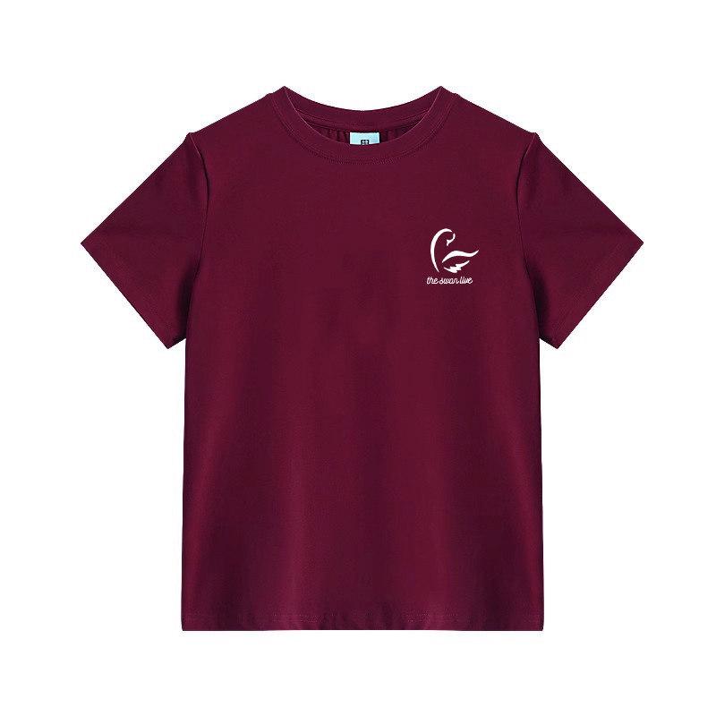 Mid-Aged Women's Summer Versatile Loose Slimming Plus Size Top T-Shirt