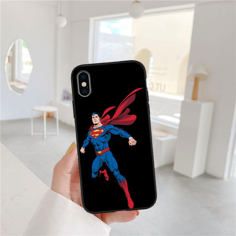 

CJ106 Superman Soft Shell Phone Case for Redmi Note 10 11 12 Pro Max 10S 10C 10T 11A 11S 12S 12C Redmi 11A