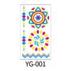 New creative tattoo stickers for bars, KTV, nightclubs, masquerade parties, neon UV fluorescent tattoo stickers