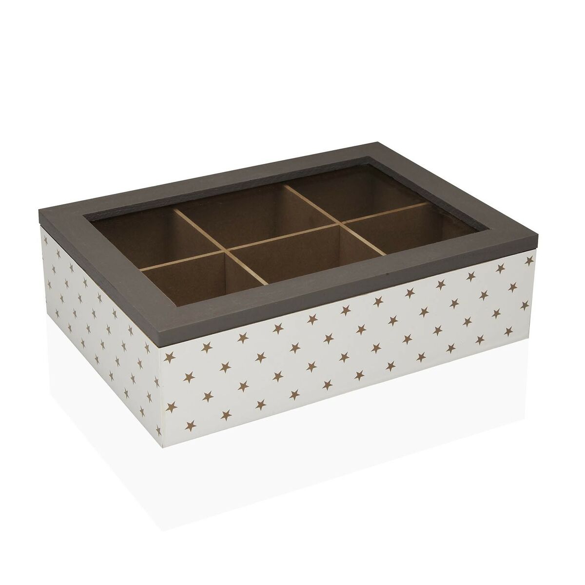 

Boîte pour infusions Versa Stary Bois 17 x 7 x 24 cm
