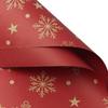 Christmas Kraft Wrapping Paper Christmas Elements Collection Double Sided Wrapping Paper Christmas Gift Box Decoration