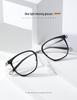 2026 Simple Retro TR Frame Blue Light Blocking Glasses 1813 for Business & Casual Use