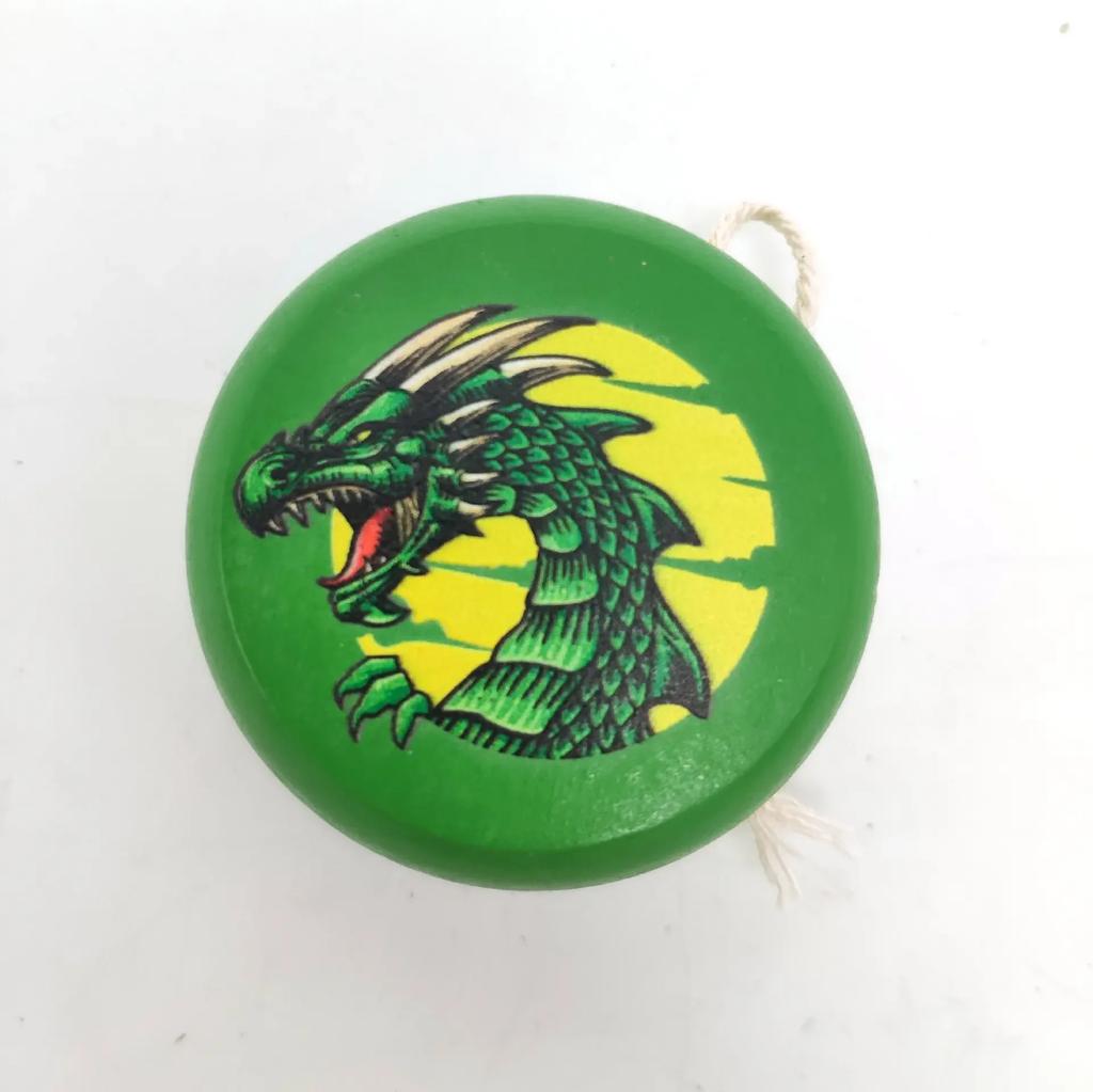 Children Yoyo Ball Cute Animal Prints Wooden Yoyo Toys Ladybug Toys Kids Yo-Yo Creative Toys for Children 5cm Wooden Yo Yo Ball