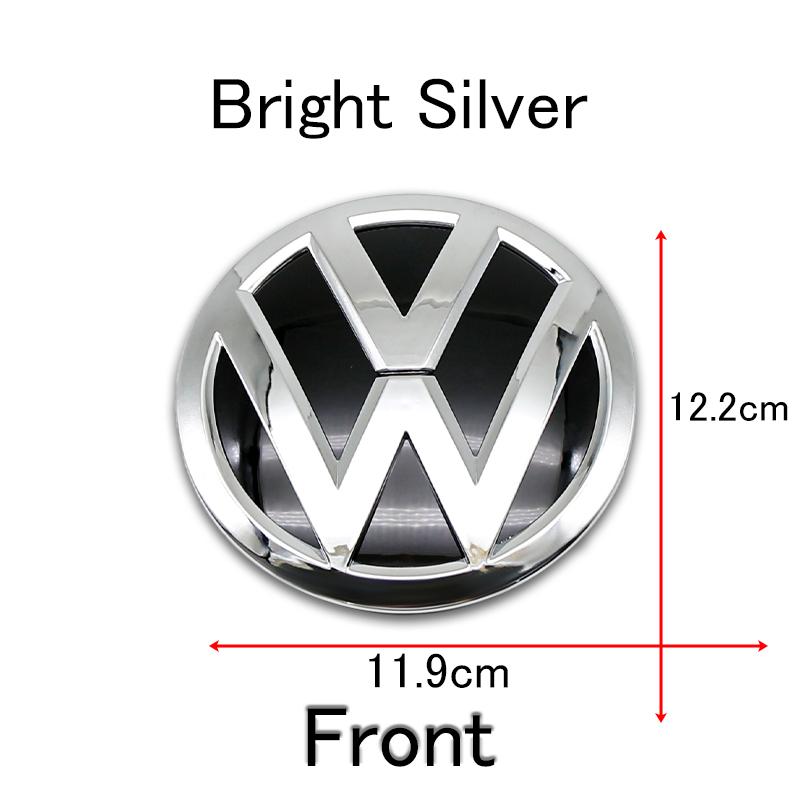 2026 חם עבור פולקסווגן VW 1 יח' עבור פולקסווגן פולו סמל רכב לוגו עבור 2014 2015 2016 2017 2018 לוגו רכב 122 מ"מ מכסה מנוע קדמי