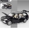 1/24 BENZ Maybachs GLS-klasse GLS600 Legeringsbilmodell Støpte metallleketøybilmodellsamling Lydlys Simuleringsbil Leker til barn Gave