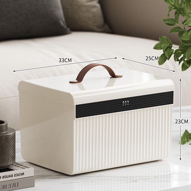 Compact Password Lock Box for Dorms, Jewelry, and Car Storage