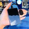 Transparent Black Tpu Car Key Case Suitable For Tesla For Bmw For Toyota For And Honda Nfc Card Protective Case Key Ring Chain