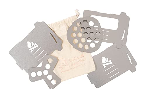 Bushbox Ultralight Outdoor Pocket Stove, a fire pit and outdoor cooker