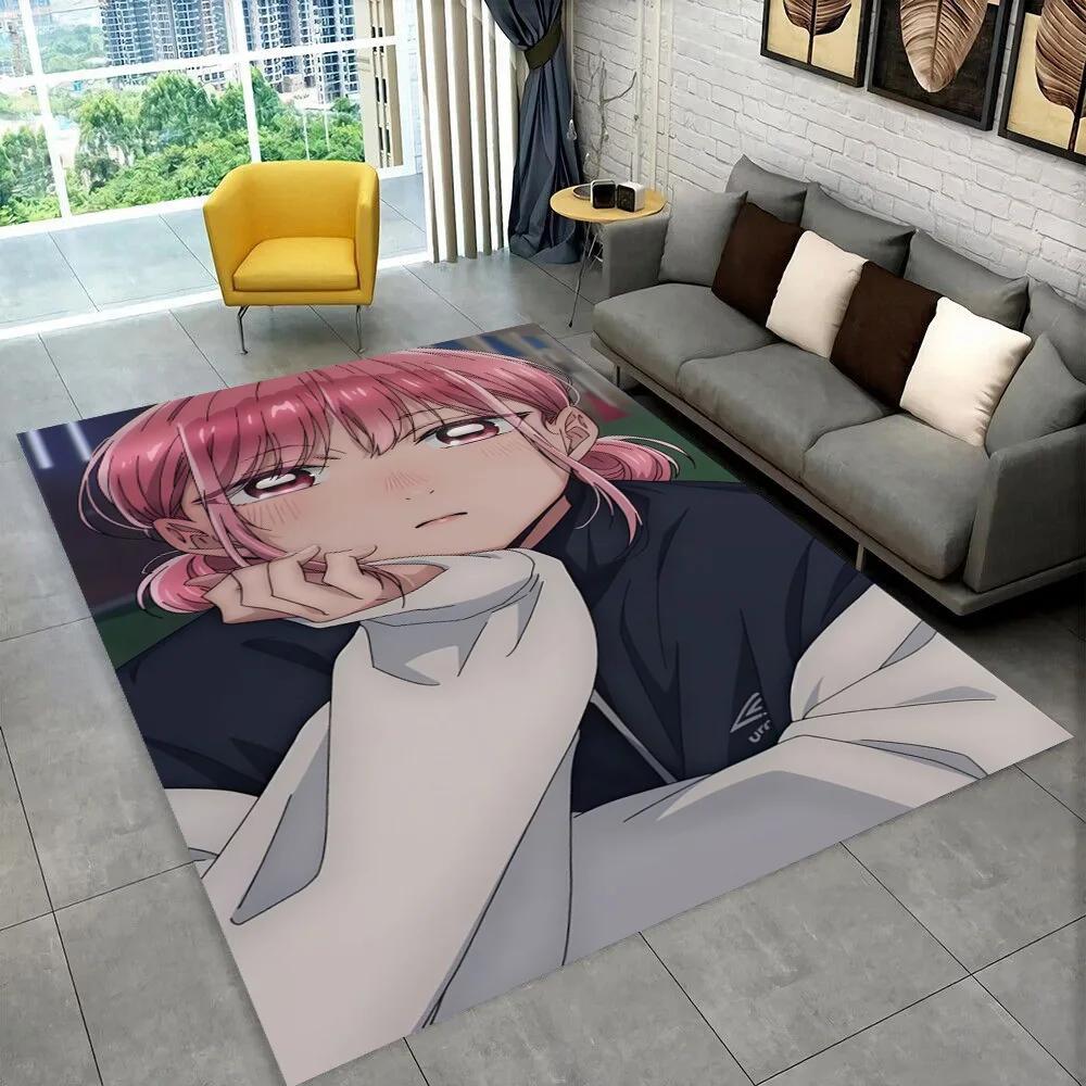 Cartoon Blue Box Ao No Hako Love Anime Hina Carpet Rug for Home Living Room Bedroom Sofa Doormat Decor,kid Non-slip Floor Mat