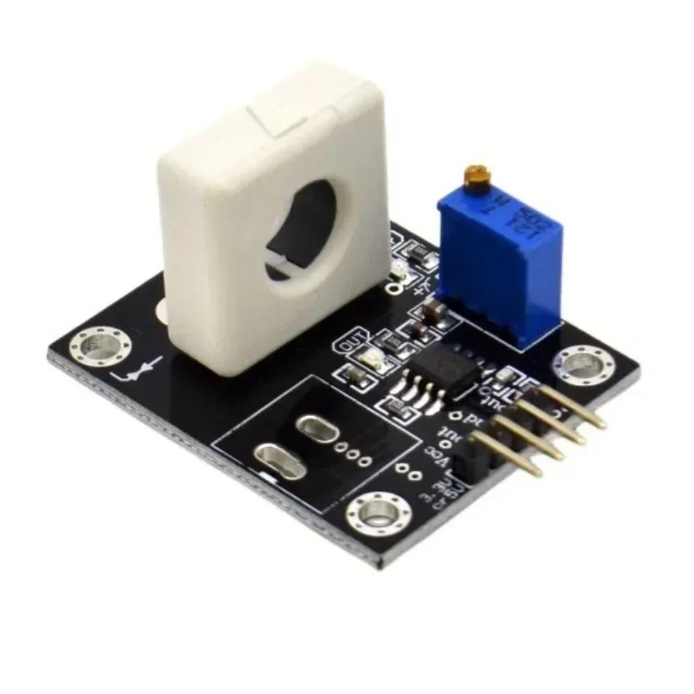1PC Hall Effect Current Sensor Adjustable Overcurrent Threshold Accurate Overcurrent Detection And Protection Module Parts