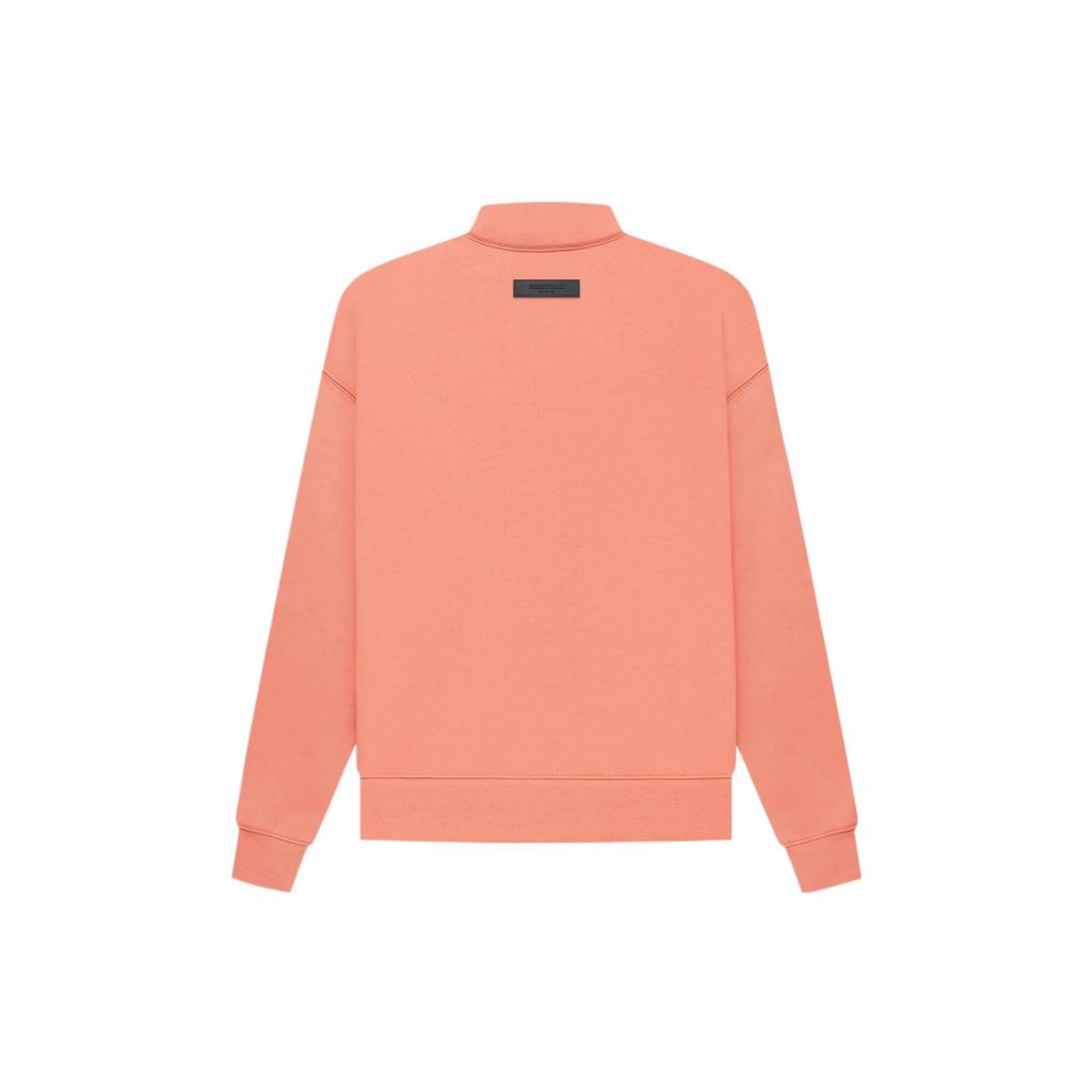 Fear Of God Essentials FW22 Mockneck Sweatshirt Men Sweatshirts Coral FOG-FW22-021