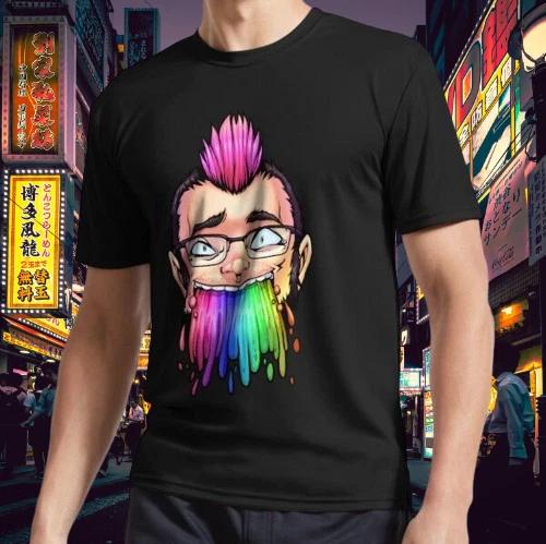 Wordless Brushforhire Merch Active Logo T-Shirt Funny Size S to 5XL 4XL