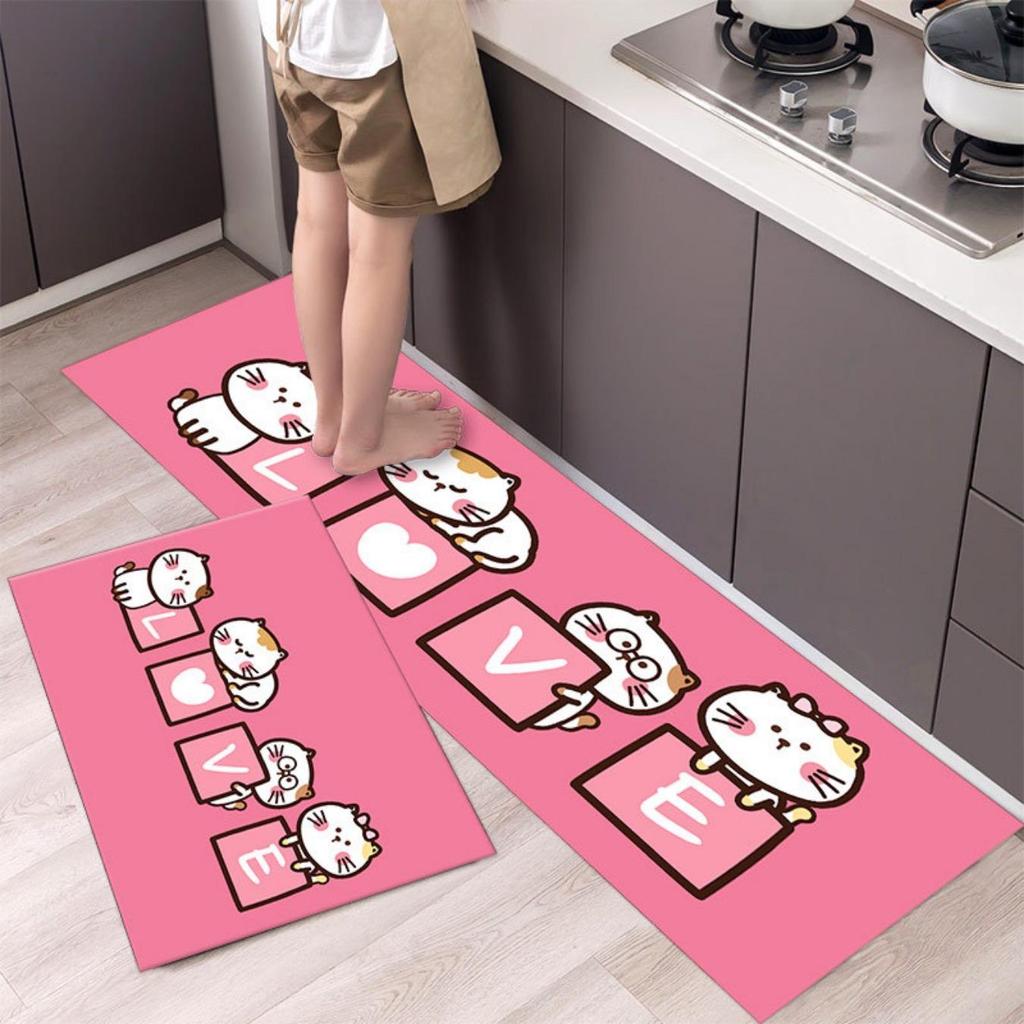 Fashion Simple Nordic Style Kitchen Mat  Carpet House Hold Carpet Modern Home Decor