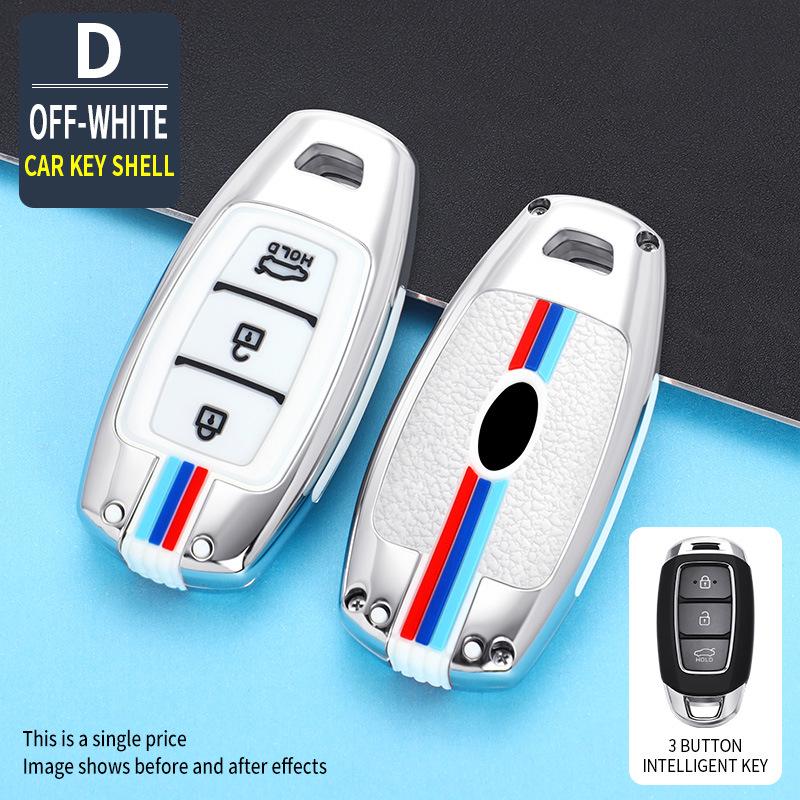 Compatible Key Case for Beijing Hyundai: Mistra, Elantra, ix35, Festa, ix25, Verna, Sonata, Santa Fe.