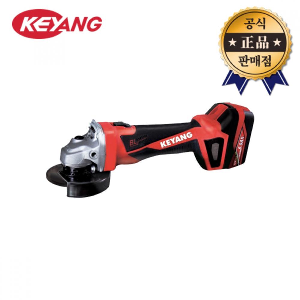 

Аккумуляторная шлифовальная машина Gyeang DG18BL 100S 18 В 6,0 Ач 2 аккумулятора 4-дюймовая шлифовальная машина для резки